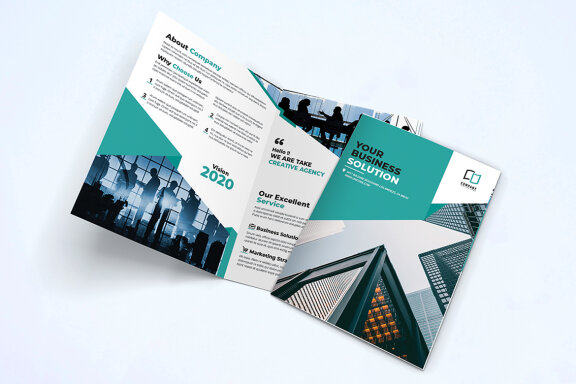 BiFold Business Brochure Template