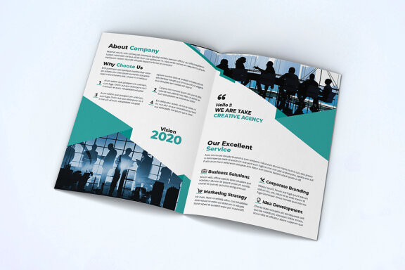 BiFold Business Brochure Template