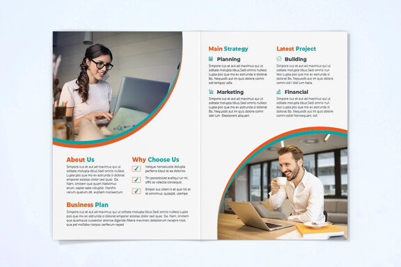 BiFold Business Brochure Template