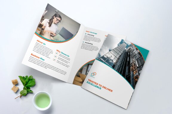BiFold Business Brochure Template
