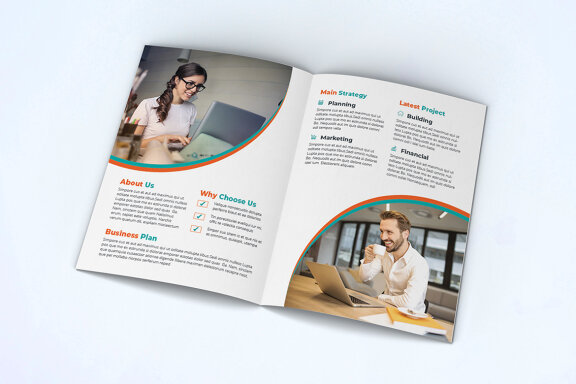 BiFold Business Brochure Template