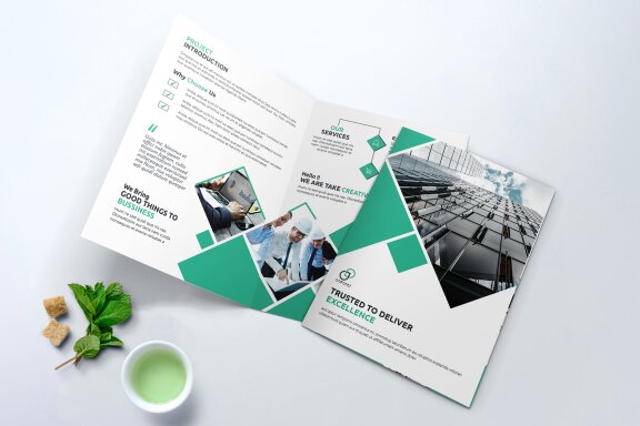 BiFold Business Brochure Template