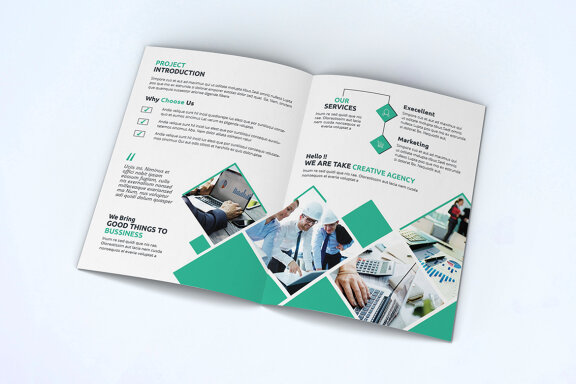 BiFold Business Brochure Template