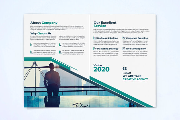 BiFold Business Brochure Template