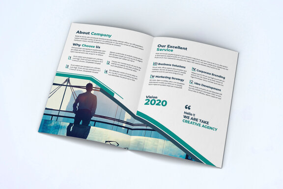 BiFold Business Brochure Template
