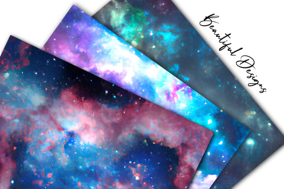 Watercolor Dreamy Fantasy FREE Digital Paper