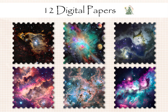 Secret Of The Universe Digital Paper
