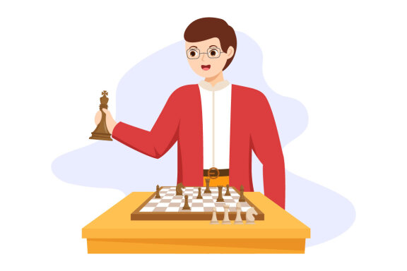 11 Chess Board Game Illustration