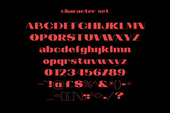 Cantey Contrast Display Font