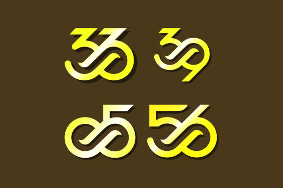 33 39 05 56 - Free Logo Shapes