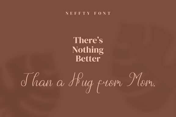 Neffty Scipt Fonts