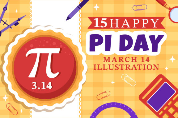 15 World Pi Day Illustration