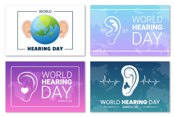 12 World Hearing Day Illustration