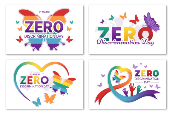 12 Zero Discrimination Day Illustration