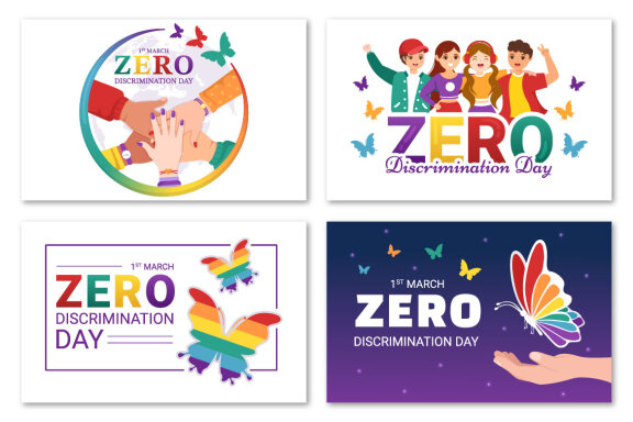 12 Zero Discrimination Day Illustration