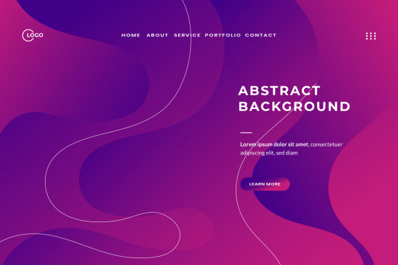Abstract trendy gradient background