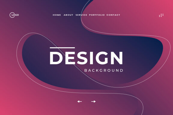 Abstract trendy gradient background