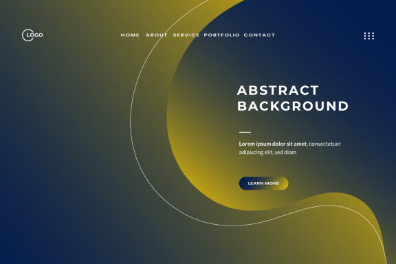 Abstract trendy gradient background