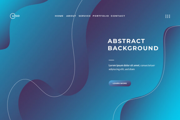Abstract trendy gradient background