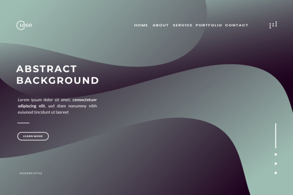 Abstract trendy gradient background