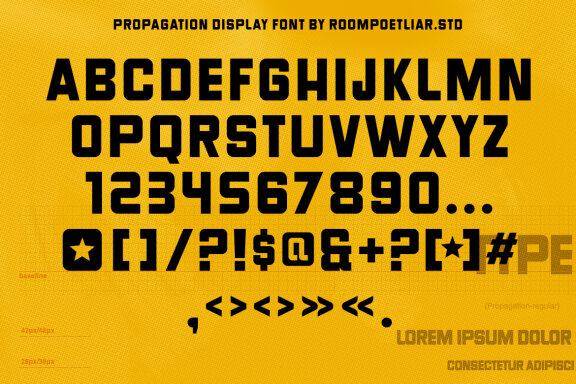 Propagation Font Display