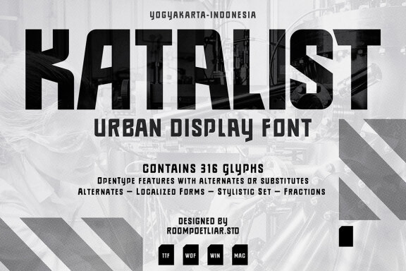 Katalist Display Font