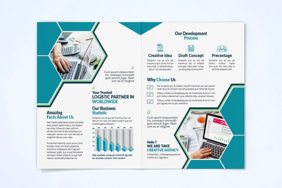 BiFold Business Brochure Template