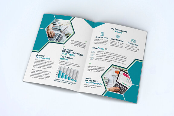 BiFold Business Brochure Template