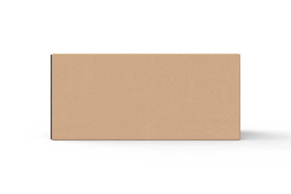 Rectangle carton box mockup