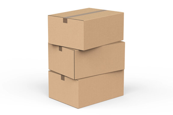 Rectangle carton box mockup