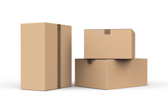 Rectangle carton box mockup