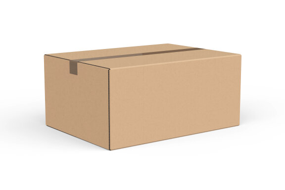 Rectangle carton box mockup