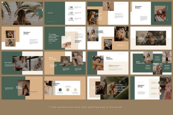 Summer Break Keynote Template