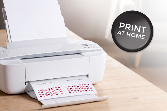 Valentine's Day Greeting Cards Bundle-9 Designs-Ready to Print-Print From Home