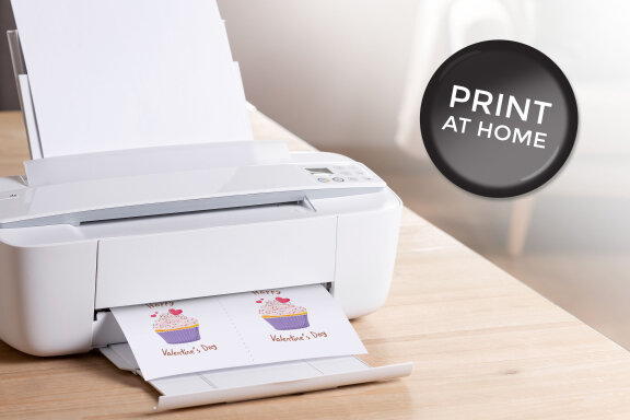 Valentine's Day Greeting Cards Bundle-8 Designs-Ready to Print-Print From Home