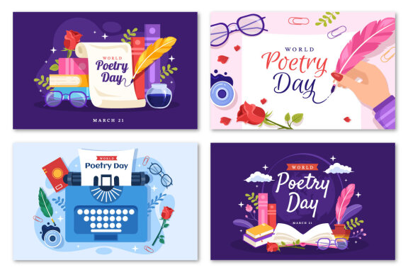 15 World Poetry Day Illustration