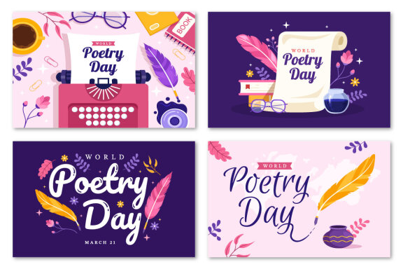15 World Poetry Day Illustration