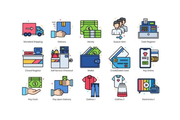 70 Black Friday Icons | Vivid