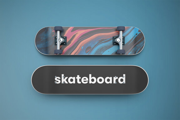 Skateboard Mockup