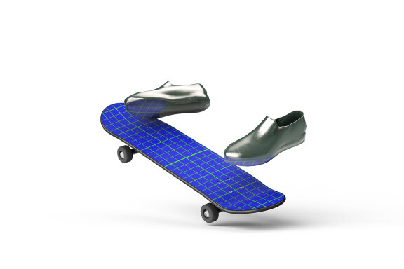 Skateboard FREE Mockup