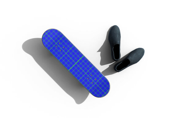 Skateboard Mockup