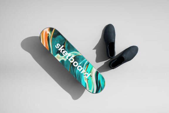 Skateboard Mockup