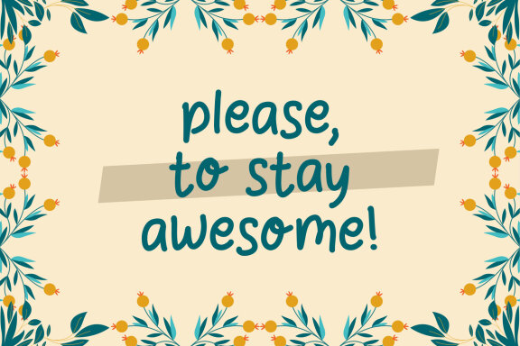 Lucky Brown - Playful & Cute Handwritten Font 