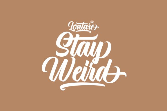 Lontare - Script Typeface