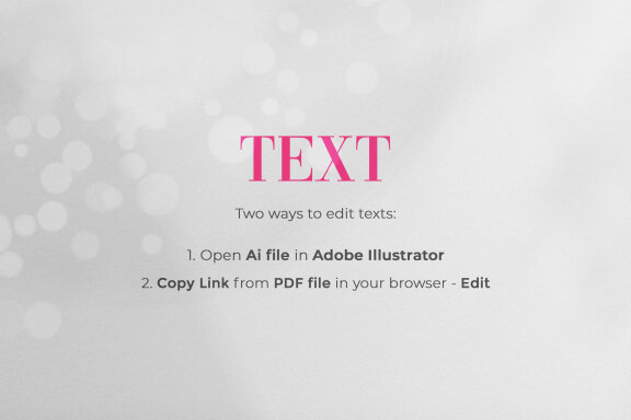 Happy Valentine's Day Editable Banner - JPG / Ai / Canva Template