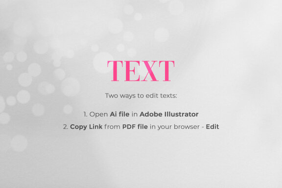 Happy Valentine's Day Editable Banner - JPG / Ai / Canva Template