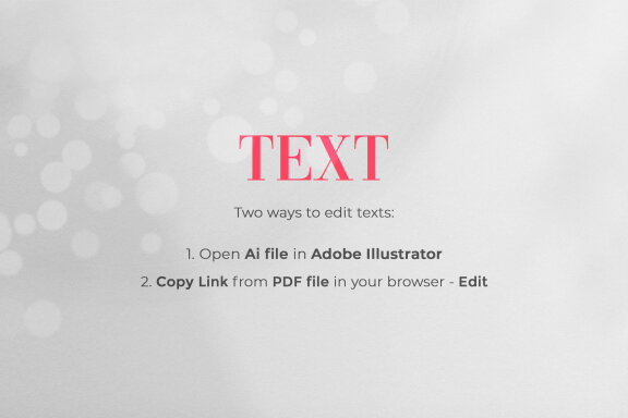 Valentine's Day Editable Banner - JPG / Ai / Canva Template