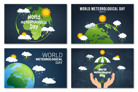 14 World Meteorological Day Illustration