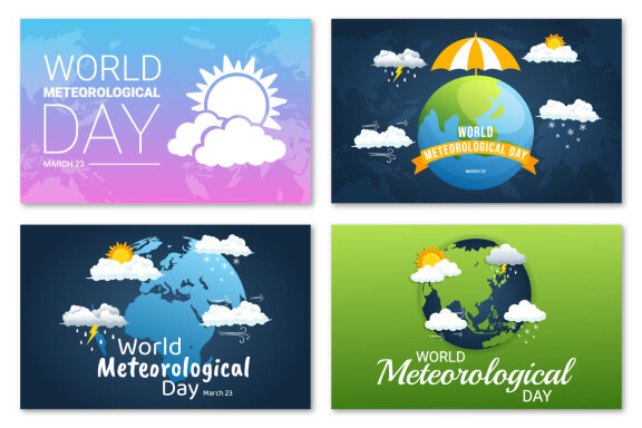 14 World Meteorological Day Illustration