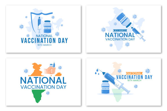 12 National Vaccination Day Illustration